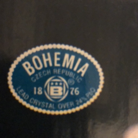 Bohemia lead Crystal candlesticks Czech Republic - Picture 8 of 10